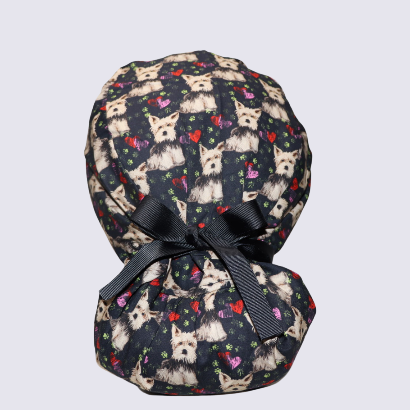 Yorkie Satin-Lined Scrub Cap
